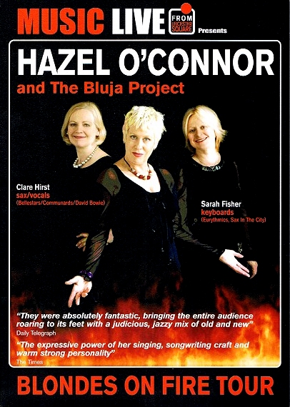Hazel O'Connor And The Bluja Project Flyer 2011