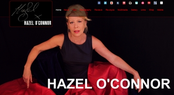 Hazel O'Connor Official website